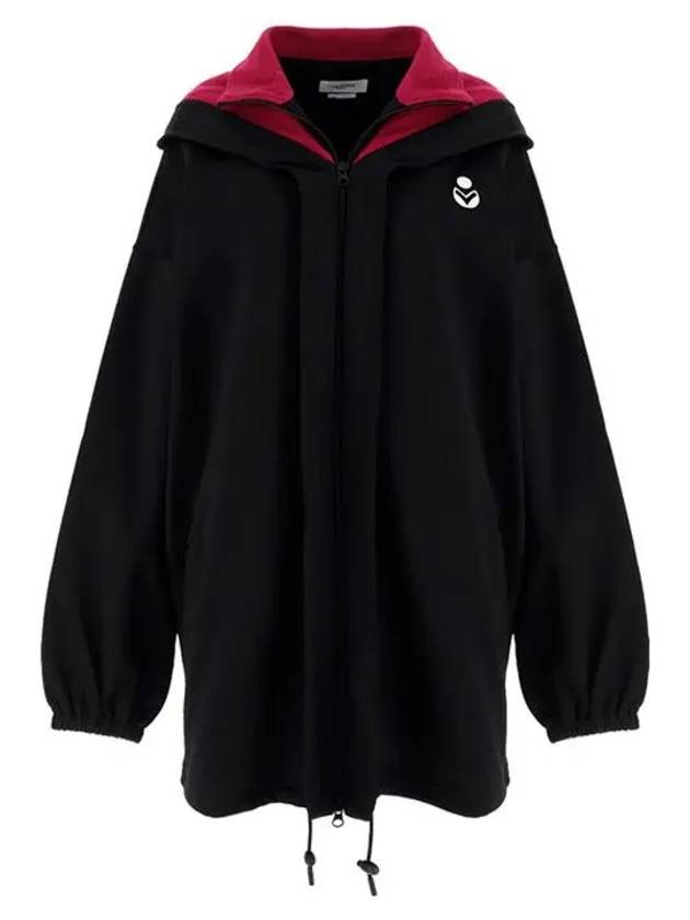 Veste Isla Zip Up Hoodie Black - ISABEL MARANT - BALAAN 2