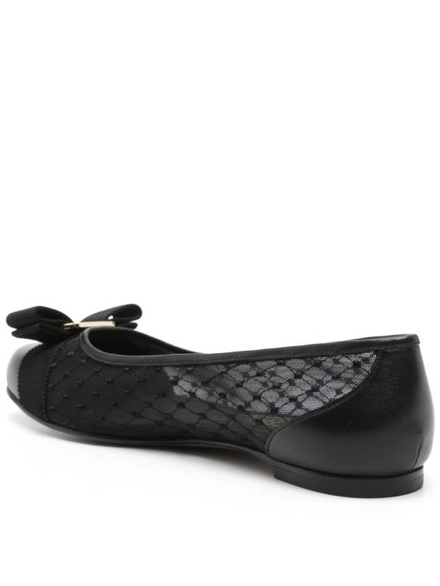 Ferragamo Flat shoes Black - SALVATORE FERRAGAMO - BALAAN 4