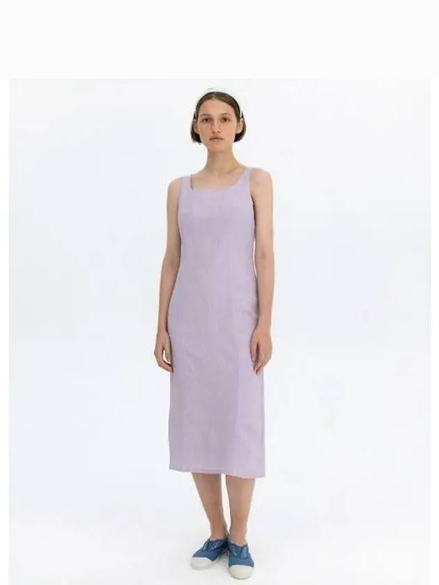 LINEN DRESS LAVENDER - BENSIMON - BALAAN 1