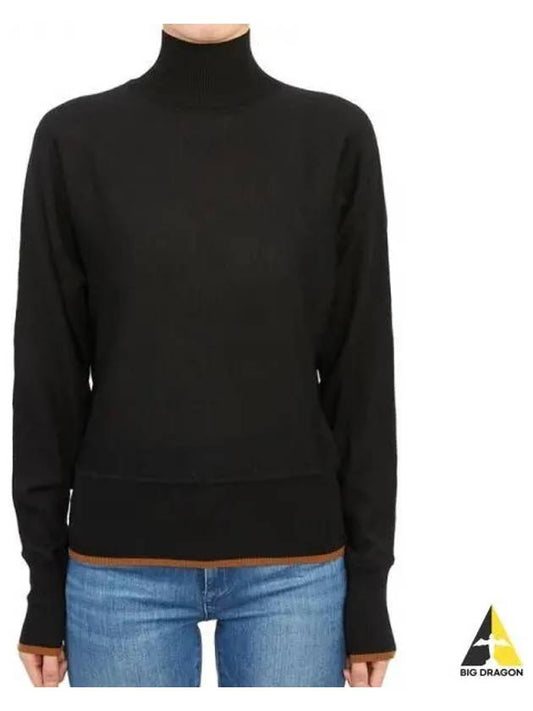 Women's Educata Turtleneck Black - MAX MARA - BALAAN 2