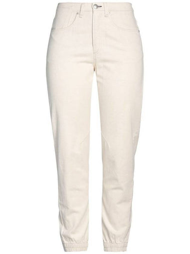 Cotton Hemp Straight Pants Natural - RAG & BONE - BALAAN 1