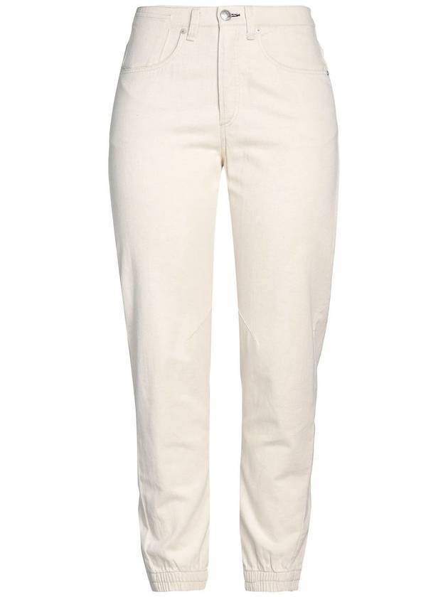 Cotton Hemp Straight Pants Natural - RAG & BONE - BALAAN 1