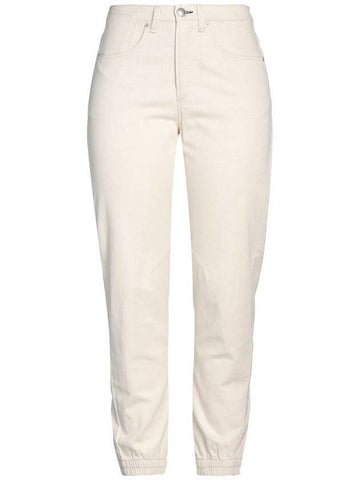 Cotton Hemp Straight Pants Natural - RAG & BONE - BALAAN 1