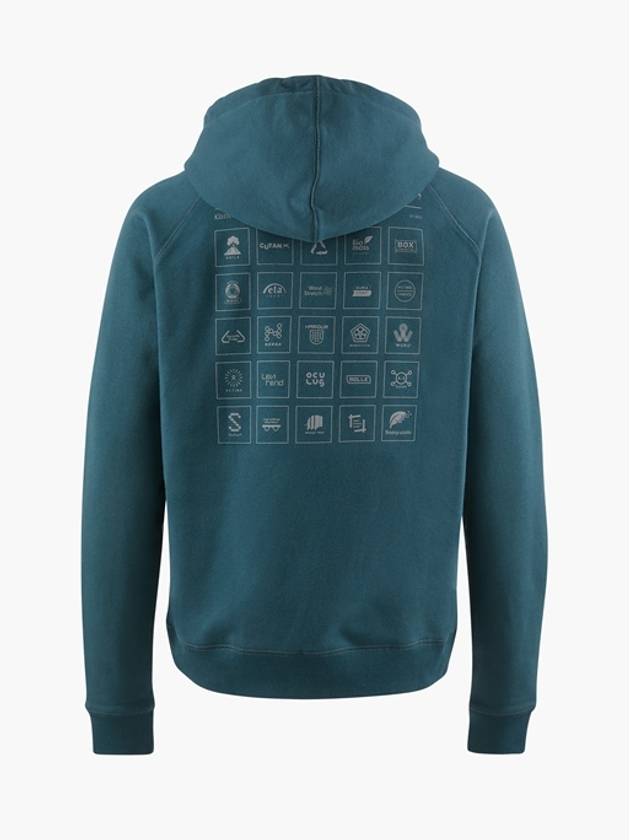 Women's Luna Elements Hoodie Dark Deep Sea - KLATTERMUSEN - BALAAN 3