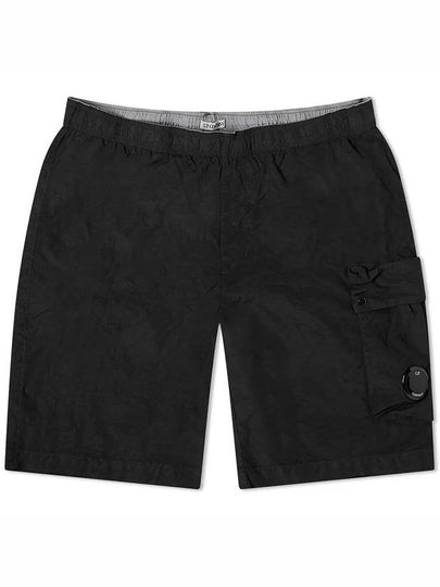 Flat Nylon Lens Beachwear Shorts Black - CP COMPANY - BALAAN 2