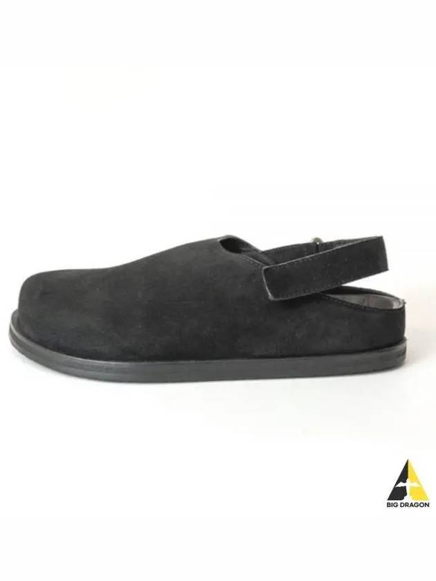 HARDNING SNM SUEDE CLOG BLACK 1019 - STUDIO NICHOLSON - BALAAN 1