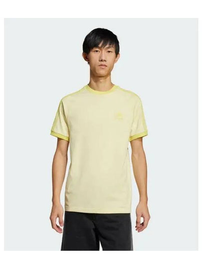 Adicolor Classic 3S Short Sleeve T-Shirt Yellow - ADIDAS - BALAAN 2