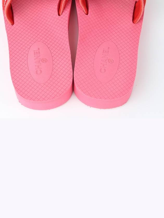 Coco logo velcro sandal slippers 36 230 - CHANEL - BALAAN 7