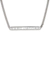 Logo Chain Necklace Silver - MARC JACOBS - BALAAN 4