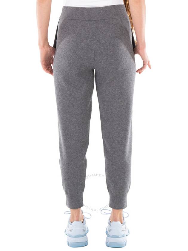 Burberry Storm Grey Melange TB Logo Knit Sweatpants, Size X-Small - BURBERRY - BALAAN 3