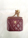 Women s Gold Ball Vanity Burgundy AP1447 Condition - CHANEL - BALAAN 3