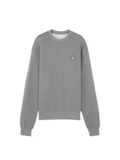 Bold Fox Head Cotton Sweatshirt Grey - MAISON KITSUNE - BALAAN 2