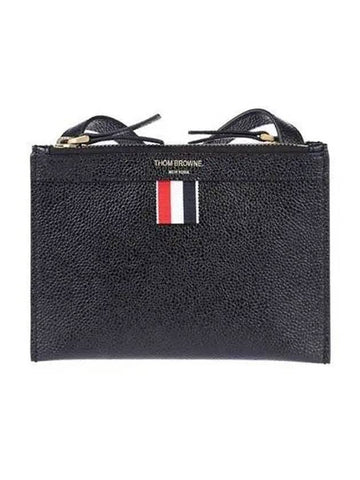 Women s Pebble Grain Mini Cross Shoulder Bag Black FAP381A 00198 - THOM BROWNE - BALAAN 1