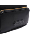 Logo Leather Cross Messenger Bag Black - TOM FORD - BALAAN.