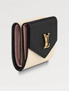 Lock Mini Calfskin Halfwallet Beige - LOUIS VUITTON - BALAAN 3