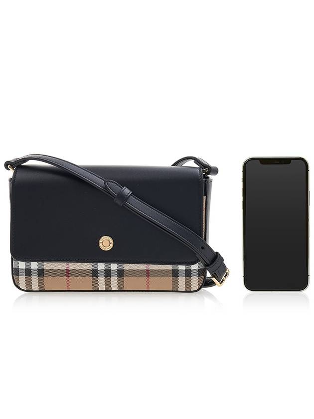 Vintage Check New Hampshire Penny Cross Bag Black - BURBERRY - BALAAN 7