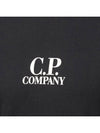 Logo Crew Neck Short Sleeve T-Shirt Black - CP COMPANY - BALAAN 5