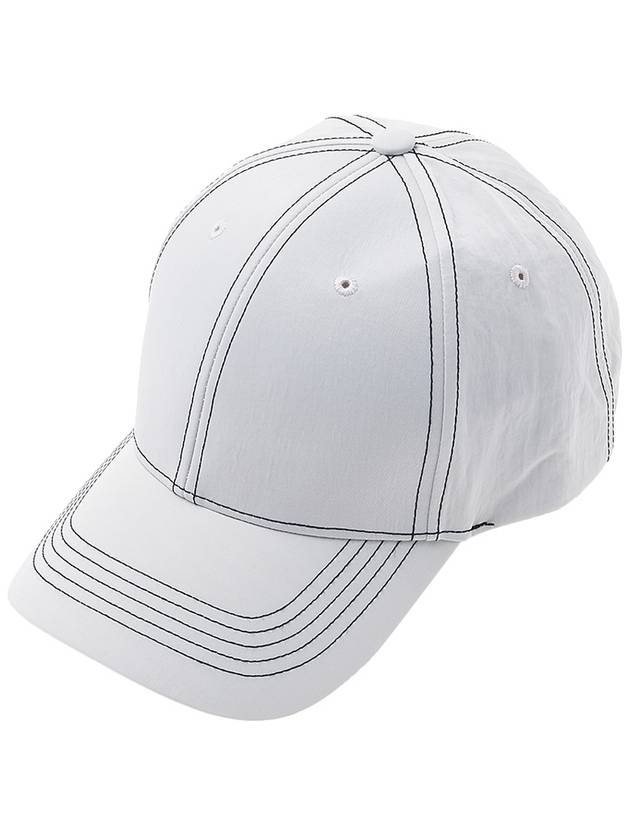 Stitch Logo Ball Cap White - Y-3 - BALAAN 11