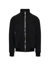 Men's Zipper Print Zip-Up Jacket Black - RICK OWENS - BALAAN 1