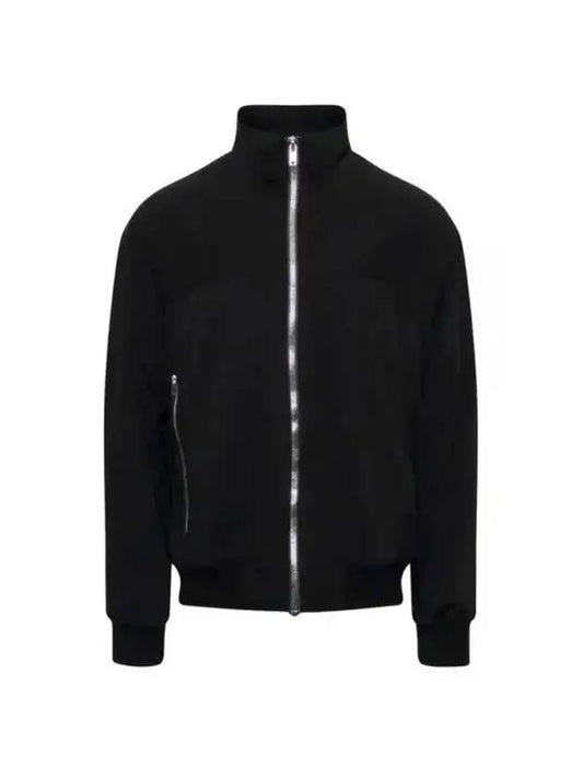 Men's Zipper Print Zip-Up Jacket Black - RICK OWENS - BALAAN 1