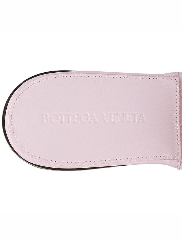 Women's Lido Leather Slippers Cameo - BOTTEGA VENETA - 9