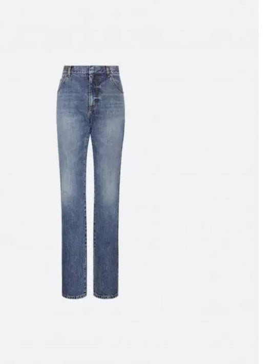 Denim Straight Pants 422P09A3830 5424 DENIM - DIOR - BALAAN 2