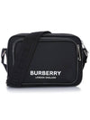 Logo Print Nylon Crossbody Bag Black - BURBERRY - BALAAN 3