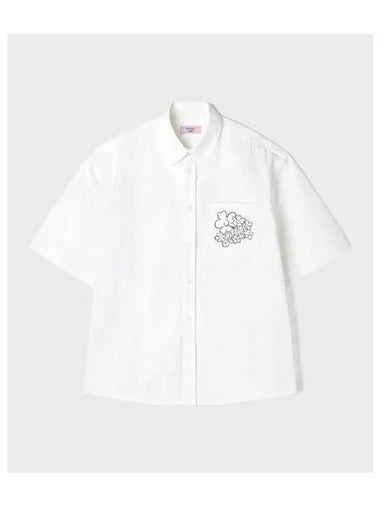 M short sleeve overshirt white OFF FESTIVAL - MARTINE ROSE - BALAAN 1