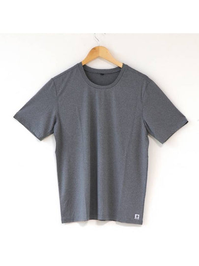 Round Short Sleeve T-Shirt Grey - SUPENER - BALAAN 2