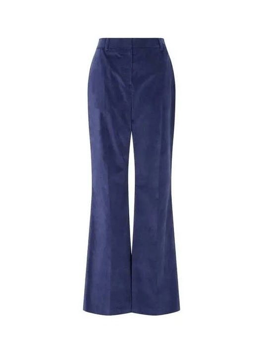 Special Week 10 Double Coupon 9 8 PS Women s Soft Velvet Criss Pants Dark Blue 270294 - PAUL SMITH - BALAAN 1