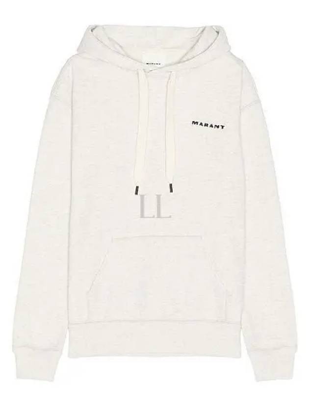 Marcello Embroidered Logo Hoodie Ecru - ISABEL MARANT - BALAAN 2