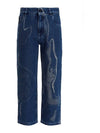 Moonlight Denim Straight Jeans - FENDI - BALAAN.