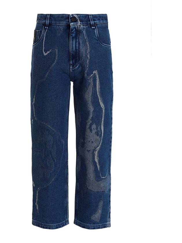 Moonlight Denim Straight Jeans - FENDI - BALAAN.