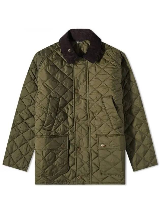 Ashby Quilted Jacket Olive - BARBOUR - BALAAN 1