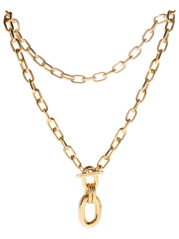 Pendant Chain Gold Necklace 20PBB0088MET077 P710 - PACO RABANNE - BALAAN 1