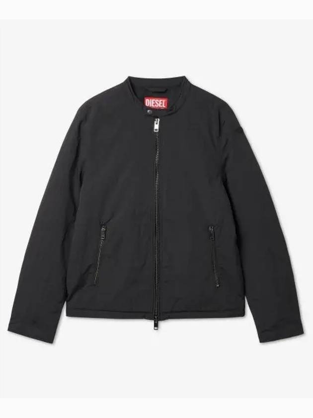 J Carver Padded Zip-Up Jacket Black - DIESEL - BALAAN 2