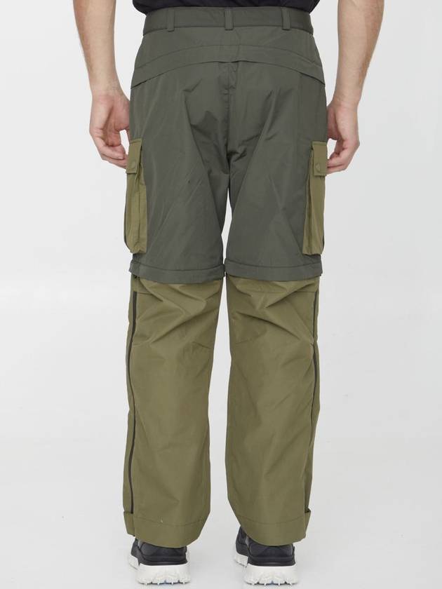 Logo Cargo Track Pants Green - MONCLER - BALAAN 5