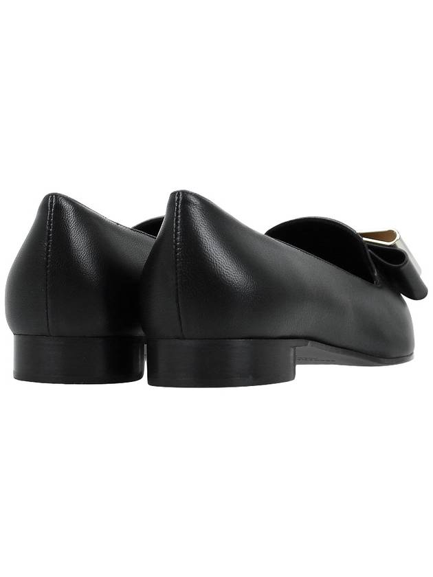 Double bow loafers black - SALVATORE FERRAGAMO - BALAAN 6