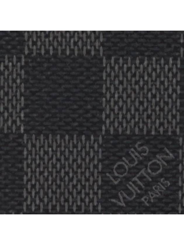 Damier Graphite Envelope Business Card Wallet Black - LOUIS VUITTON - BALAAN 3