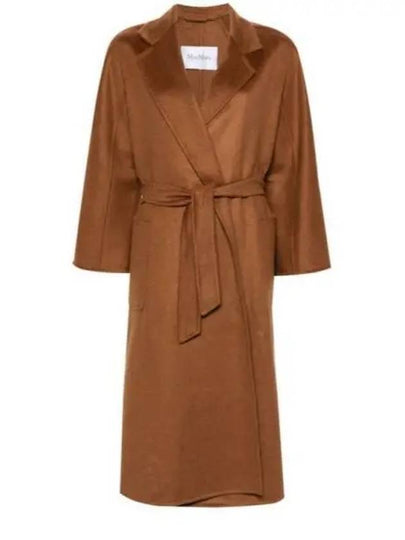 Ludmilla Belted Single Coat Brown - MAX MARA - BALAAN 2