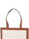 Logo Print Canvas Tote Bag Ivory - JIL SANDER - BALAAN 9