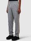 Palm Angels Genius Logo Patch Track Pants Gray - MONCLER - BALAAN 3