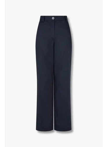 PS Women s Easy Cotton Criss Pants Navy - PAUL SMITH - BALAAN 1