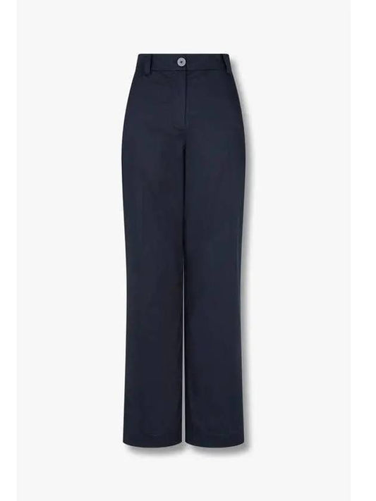 30 9 29 PS Women s Easy Cotton Criss Pants Navy - PAUL SMITH - BALAAN 1