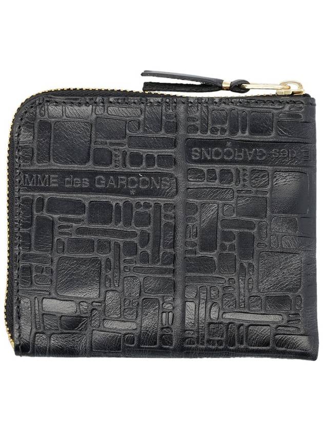 Embossed logotype wallet - COMME DES GARCONS WALLET - BALAAN 2