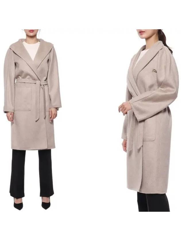 Women's Lilia Cashmere Single Coat Beige Tan - MAX MARA - BALAAN 2