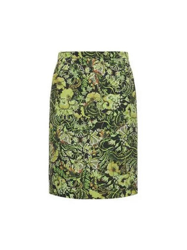 Dries Van Noten Women s Printed Midi Skirt Multi 0108275109 - DRIES VAN NOTEN - BALAAN 1