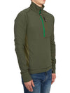 Zip-up Anorak Dark Green - MONCLER - BALAAN 4