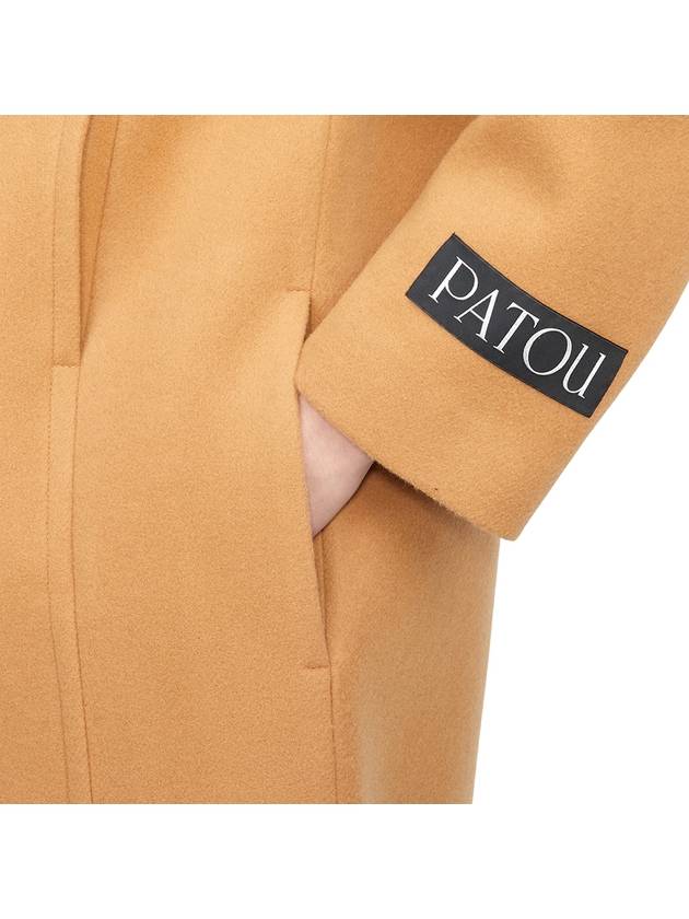 Soft Tailored Breasted Double Coat Beige - PATOU - BALAAN 9