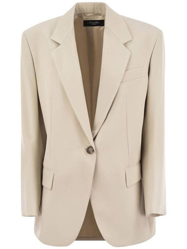 ROAL - Oversize blazer in wool blend - WEEKEND MAX MARA - BALAAN 1